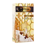 کاندوم شیاردار کلایمکس شیر و عسل 12 عددی | Climax Honey Milk Condom 12 Pcs