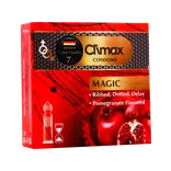 کاندوم شیاردار مجیک کلایمکس انار 3 عددی | Climax Magic Condom 3 Pcs