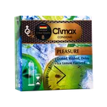 کاندوم خاردار شیاردار تاخیری کلایمکس مدل Pleasure بسته 3 عددی | Climax Pleasure Dotted Ribbed Delay Condoms 3 Pcs