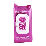 دستمال مرطوب پاک کننده آرایش چشم دافی درخشان کننده | Cherry Blossom Wipes - Dafi