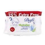 دستمال مرطوب پاک کننده آرایش پوست حساس دافی 27 عددی | Meke Up Remover Wet Wipes - Dafi