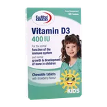 قرص جویدنی ویتامین دی 400 یوروویتال |  Vitamin D3 400 UI - EuRho VITAL