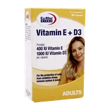 کپسول ویتامین ای و د3 یوروویتال | Vitamin E + D3 - EuRho VITAL