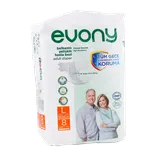 پوشک بزرگسال سایز بزرگ ایونی 8 عددی | Adult Diaper Large - Evony 
