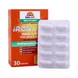 کپسول آهن و ویتامین هلث اند مور | Health And More Iron And Vitamin