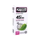کاندوم تاخیری 45 Minutes کاپوت 12 عددی | 45' Min Ultra Delay 12 Pcs Condoms - Kapoot