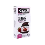کاندوم ضد حساسیت نوتلا کاپوت 12 عددی | Choco Sensitive 12 Pcs Condoms - Kapoot