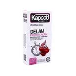 کاندوم تاخیری Delay Fruity Cream کاپوت 12 عددی | Delay Fruity Cream 12 Pcs Condom - Kapoot