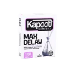 کاندوم فوق تأخیری مکس دیلی کاپوت 3 عددی | Max Delay 3 Pcs Condoms - Kapoot