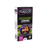 کاندوم تأخیری ارگاسمیک کاپوت 12 عددی  | Orgasmic 12 Pcs Condoms - Kapoot
