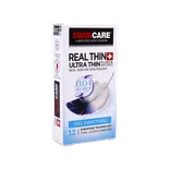 کاندوم بسیار نازک Real Thin Ultra Thin سوئیس کر | Real Thin Ultra Thin 0.04 Milimeter 12 Pieces Condom - Swiss Care