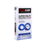 کاندوم فوق تاخیری سوئیس کر 12 عددی | Super Delay Prolong 12 Pieces Condom - Swiss Care