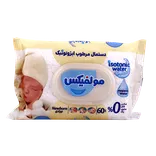 دستمال مرطوب نوزاد ایزوتونیک مولفیکس | Isotonic Water Wet Wipe for Newborns - Molfix