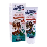 خمیر دندان کودک پاستا دل کاپیتانو 6 سال به بالا | Junior From 6 years Toothpaste With Soft Mint Flavor - Pasta Del Capitano