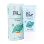 سی سی کرم رنگی SPF40 رزاوست پرودرما | Roseavest Tinted Redness Relief Cream SPF 40 for Normal and Sensitve Skin - Pro Derma