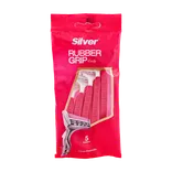 خودتراش 2 لبه رابر گریپ بانوان سیلور | Rubber Grip Ladies Twin Blade 5-razors Pack - Silver