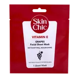 ماسک ورقه ای ویتامین ای و انگور اسکین شیک | Skin Chic Vitamin E And Grapes Facial Sheet Mask