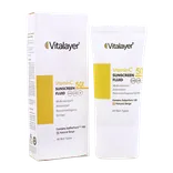فلوئید ضد آفتاب SPF50 ویتامین سی ویتالیر | Vitamin C Sunscreen Fluid SPF 50 - Vitalayer