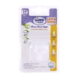 سرشیشه سیلیکونی دهانه استاندارد وی کر تا 6 ماهگی کد N517 | Wee Care Silicone Round Nipple Latch Series 0-6months 