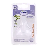 سرشیشه دهانه عریض وی کر از 18 ماهگی کد N516 | Wee Care Wide Neck Silicone Nipple +18 months code N516
