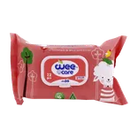 دستمال مرطوب کودک وی کر بادام و جوانه گندم 72 عددی | Wee Care Almond Oil Wet Wipes 