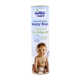 کیسه بهداشتی معطر پوشک نوزاد وی کر قوطی 24 عددی | Wee Care Fragranced Sanitary Nappy Bags 24pcs
