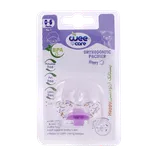 پستانک ارتودنسی Happy وی کر از بدو تولد کد P115 | Wee Care Orthodontic Pacifier Happy 0-6 months code p115