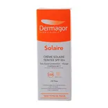 ضد آفتاب رنگی 3 در 1 فاقد چربی SPF50 درماگور | Tinted Sunblock Cream SPF 50 3-in-1 Action - Dermagor
