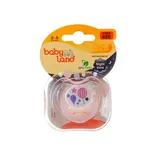 پستانک شب تاب بیبی لند کد 486 ارتودنسی 0 تا 6 ماهگی | Orthodontic Night-time Pacifier Code 486 - Baby Land