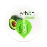 ماسک مو آووکادو شون کاسه ای | Restorative Hair Mask with Avocado Extract for Dry, Colored and Damaged Hair 300 ml - Schon