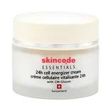 کرم آبرسان پوست 24 ساعته اسکین کد | Essentials 24h Cell Energizer Cream - Skincode