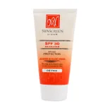 ضد آفتاب بی رنگ پوست چرب SPF30 مای | Oil-free Sunscreen Cream SPF 30 with Jojoba and Aloe Vera Extract - My