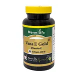 کپسول وانا ای گلد 600 نورم لایف | Vana E Gold 600 Softgel - Norm Life