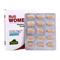 قرص مولتی وومن آلفا ویتامینز 30 عددی |  Multi Women Tablet 30 Count - Alfa Vitamins