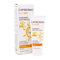 فلوئید ضد آفتاب SPF 50 روشن کننده پوست کپیدرما  | Capiderma Sunny Cap Sunscreen Anti Spot Fluid