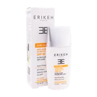 فلوئید ضد آفتاب بی رنگ SPF 50 اریکه پوست چرب و مختلط | Sunscreen Fluid For Combination To Oily Skin - ERIKEH