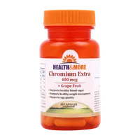 کپسول کرومیوم اکسترا 400 هلث اند مور | Health & More Chromium Extra Capsule 400 mcg