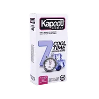 کاندوم 7 کاره کول تایم کاپوت 12 عددی  | 7 Cool time Passion Berry 12 Pcs Condoms - Kapoot