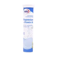 قرص جوشان منیزیم B6 یوروویتال | Magnesium + Vitamin B6 Effervescent Tablets - Eurho vital