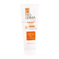 ضد آفتاب مرطوب کننده SPF60 سان وست پرودرما | Sunvest Moisturizing Sunscreen Cream SPF 60 - Pro Derma