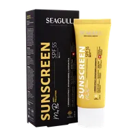 کرم ضد آفتاب SPF 55 بی رنگ مردانه سی گل  | Anti Pollution Sunscreen for Men with SPF 55 - Seagull