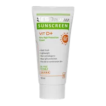 کرم ضد آفتاب فاقد چربی بی رنگ SPF50 سبوفارما | My Sebo Pharma Oil Free invisible Cream