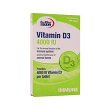 قرص ویتامین D3 4000 یوروویتال | Eurhovital Vitamin D3 4000 IU 60 Tabs