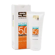 کرم ژل ضد آفتاب پوست مستعد جوش اکنس SPF50 ساین اسکین | Synskin Acnes sunscreen gel SPF50