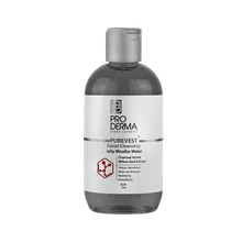 ژل پاک کننده صورت زغال پرودرما 250 گرم | Pro Derma charcol Facial Cleansing Jelly Micellar Water 250 gr