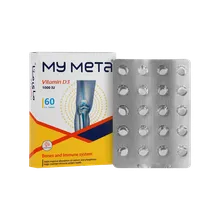 قرص ویتامین D3 1000 مای متا | My Meta Vitamin D3 1000 iu 60 Tablets