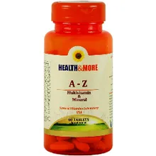 قرص ای تو زد مولتی ویتامین و مینرال هلث اند مور | A-Z Multivitamin and Minerals Tablet - Health and More