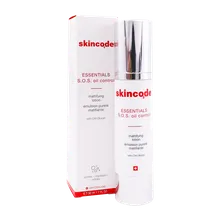 لوسیون مات کننده پوست چرب اسکین کد | Essentials SOS Oil Control Mattifying Lotion - Skincode 