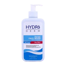 ژل شستشوی صورت پوست بسیار خشک هیدرودرم | Hydroderm Dermo Face Wash Gel Cream For Dry Skin 350ml