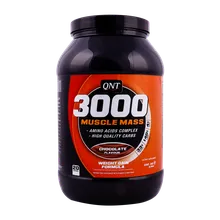 پودر گینر ماسل مس 3000 کیو ان تی 3 کیلویی | Muscle Mass 3000 Weight Gain Formula 3000 g - QNT